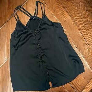 Naked Zebra‎ Strap Button Front Camisole Tank